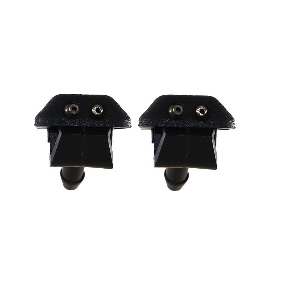 Pair Front Windshield Wiper Water Spray Jet Washer With Rubber Gaskets 9486291518300