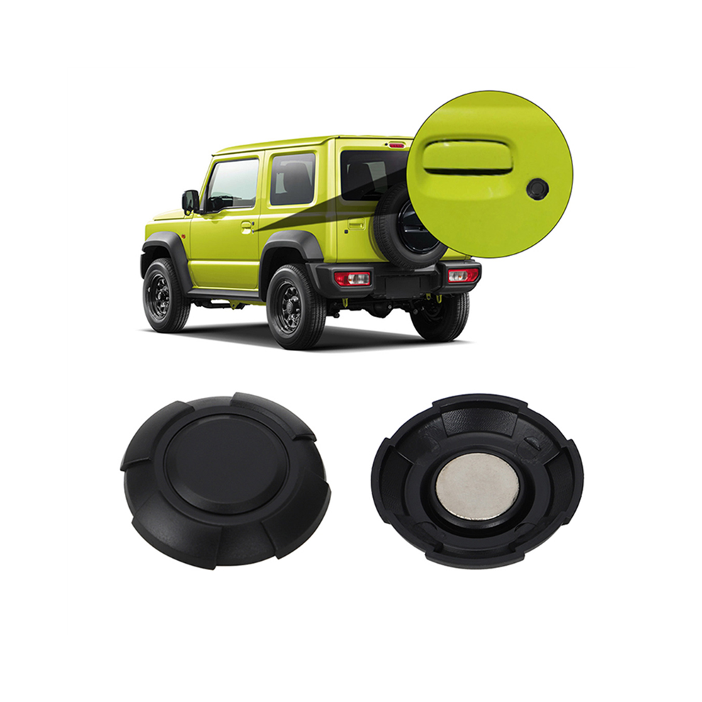 2Pcs Magnetic Car Door Key Hole Trim Cover For Sui Jimny Jb64 Jb74 2019-2022 9486291518317