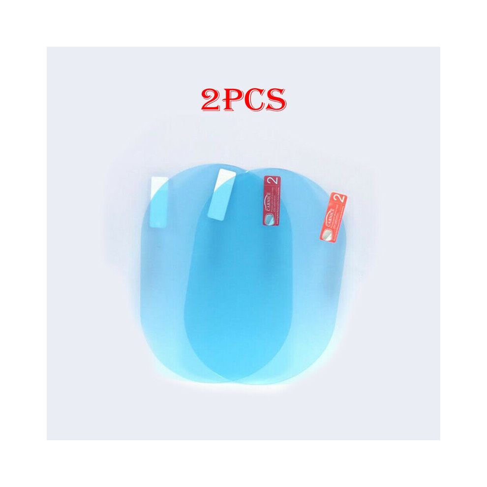 2Pcs Universal Anti-Fog Anti-Glare Rainproof Car Tuning Rearview Mirror 9486291528569