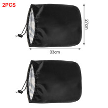 2Pcs Car Rear View Side Mirror Frost Guard Snow Ice Winter Auto Rainproof