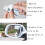 2PCS Car Rear View Mirror Rotatable 360 Degree Adjustable Wide Angle Convex 5