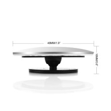 1pc 360 Degree Blind Spot Mirror Car Reverse Frameless Ultrathin Wide