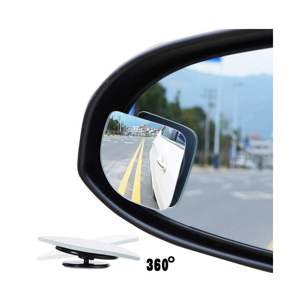 1 Pair Universal Adjustable Car Mirror Car Auto Wide Angle Side Rearview 9486291532351