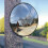 Outdoor Convex Mirror 11.8in Round Adjustable Security Mirror Wide Angle 3