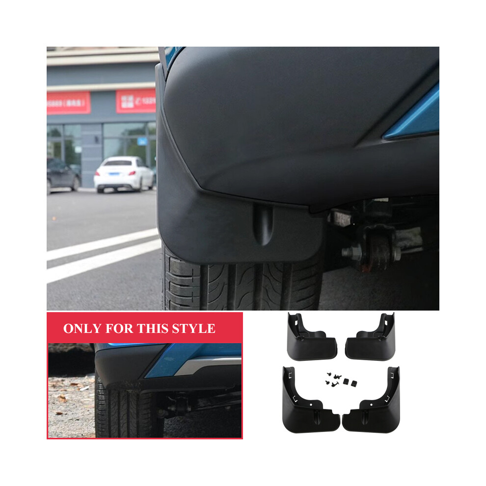For Byd Atto 3 Ev 2022 2023 Mud Flaps Auto Front Rear 4Pcs Mudguards Special 9486291561375