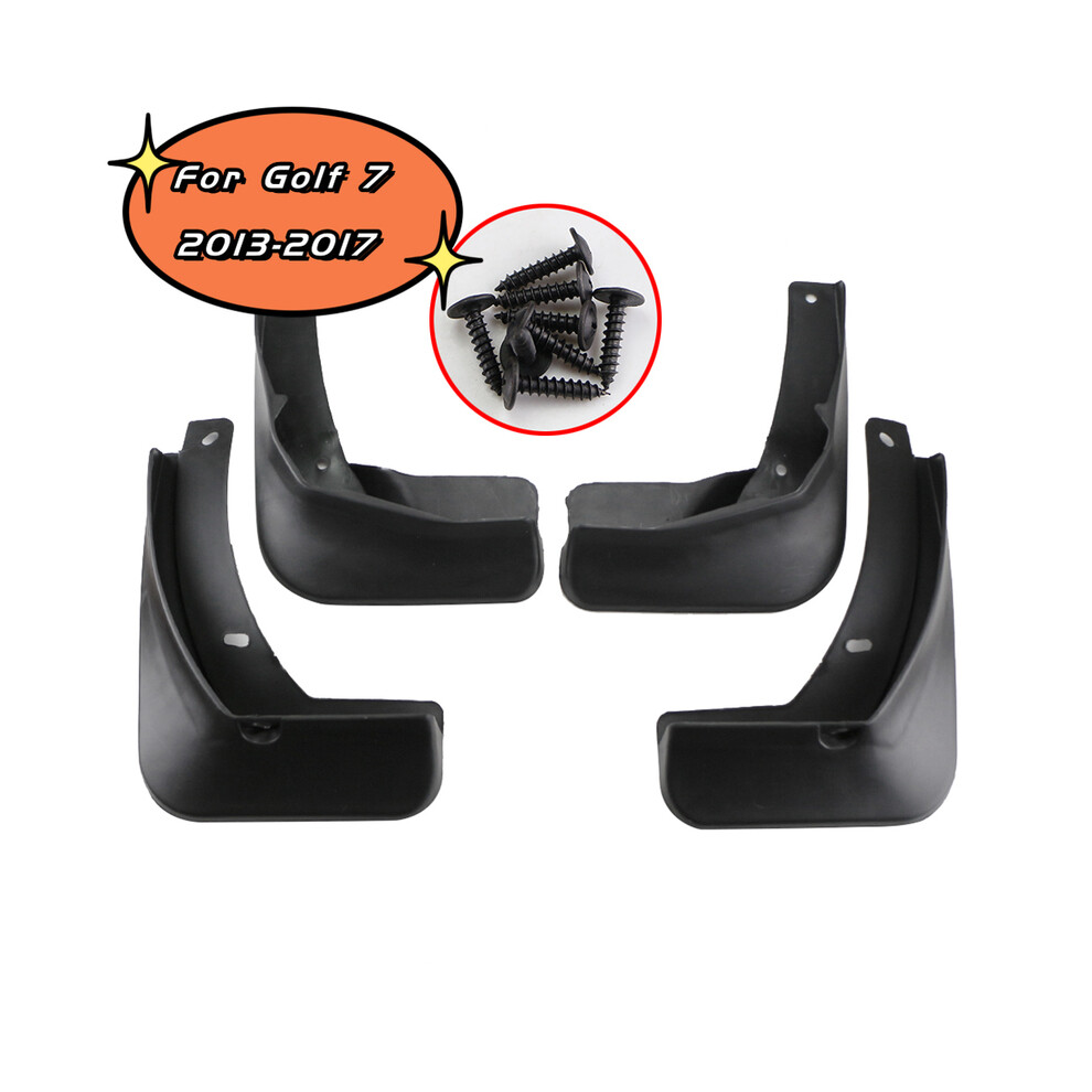 For Vw Golf 7 Mk7 Estate Variant Wagon Au 2014~2019 Car Mudflap 4X Mudguards 9486291561405