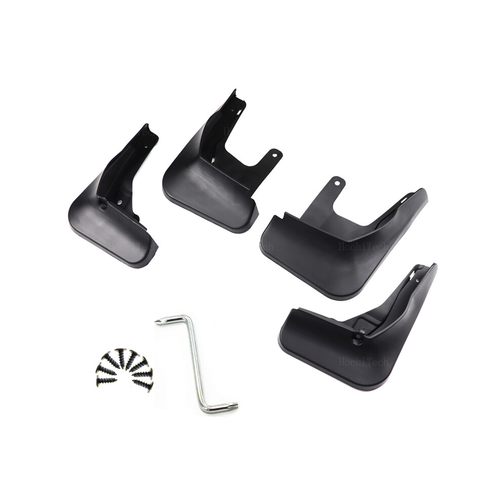 4Pcs Mud Flaps For Byd Atto 3 Yuan Plus Ev 2021-2024 Mudflaps Splash Black 9486291562211
