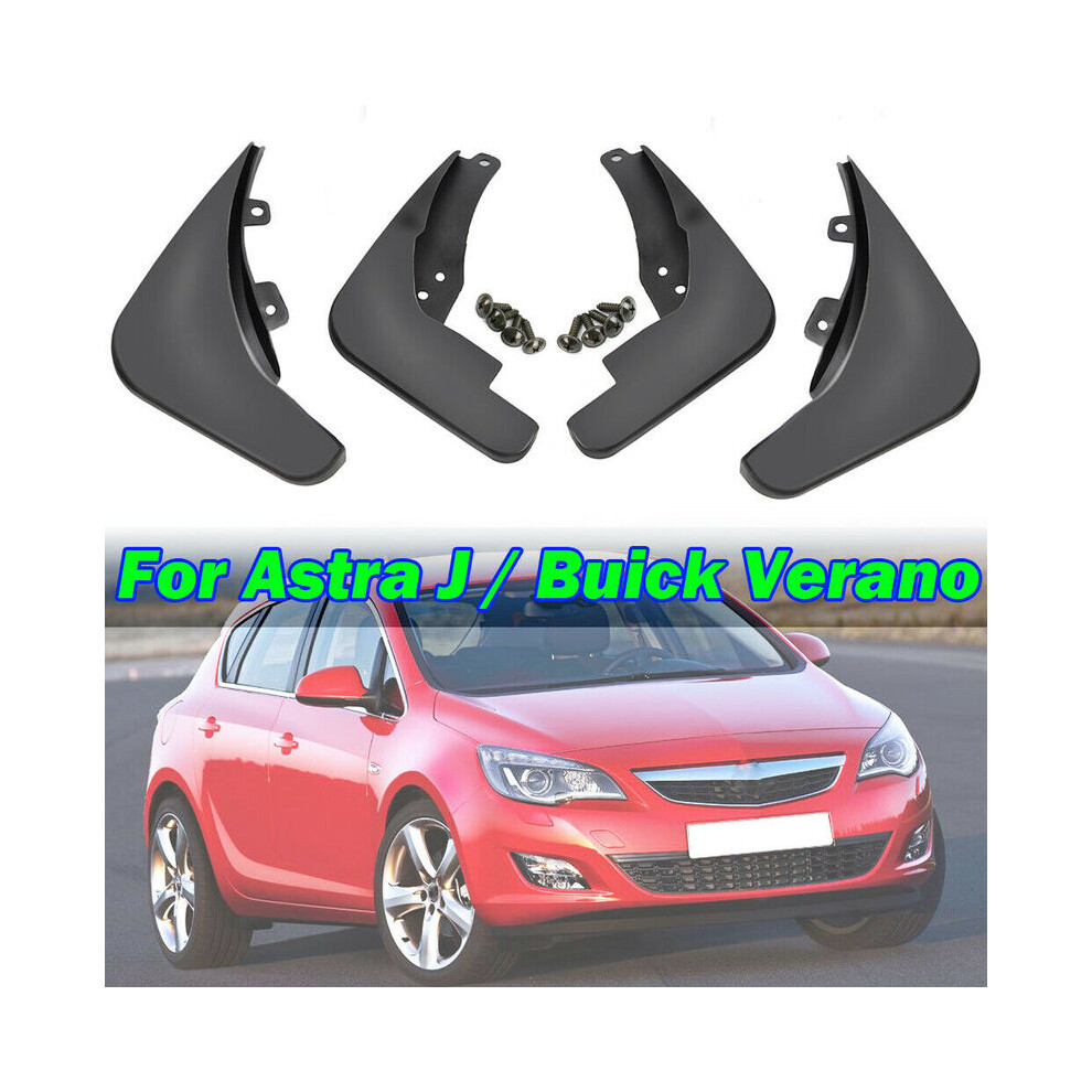 Mud Flaps For Vauxhall Opel Astra J Buick Verano 2010-2016 Mudflaps Splash 9486291562259