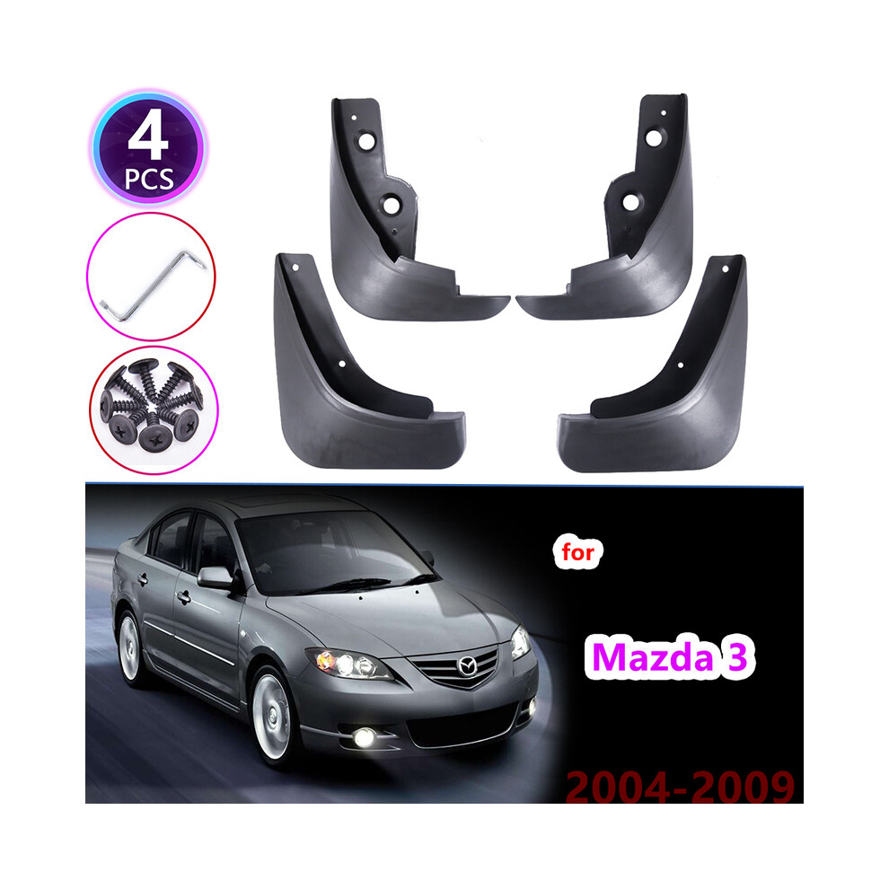 For Mazda 3 Bk Sedan Saloon 2004 2005 2006 2007 2008 2009 Car Mudflaps 9486291562228