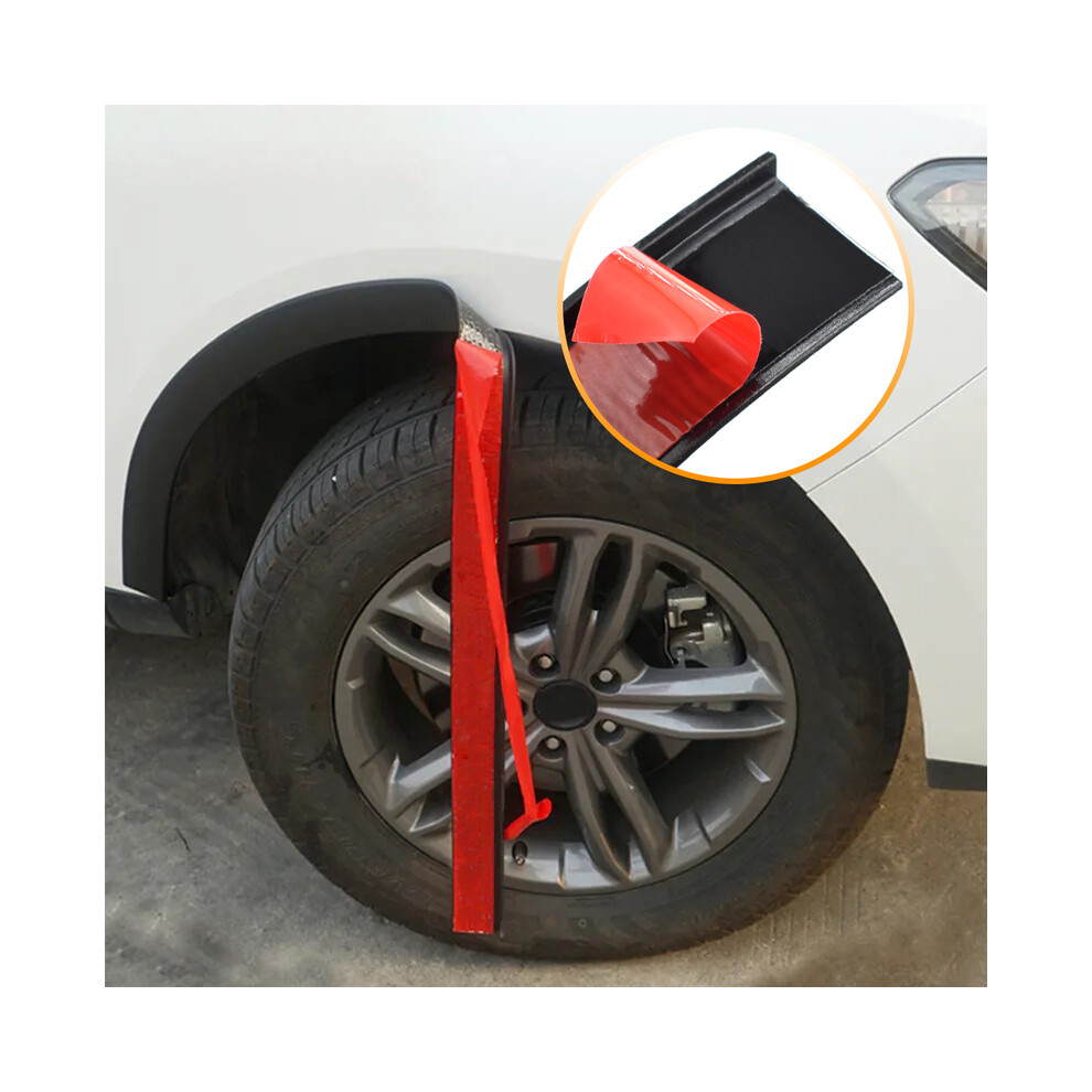 Universal Fender Flare Car Wheel Arches Wing Expander Arch Eyebrow Mudguard 9486291562280