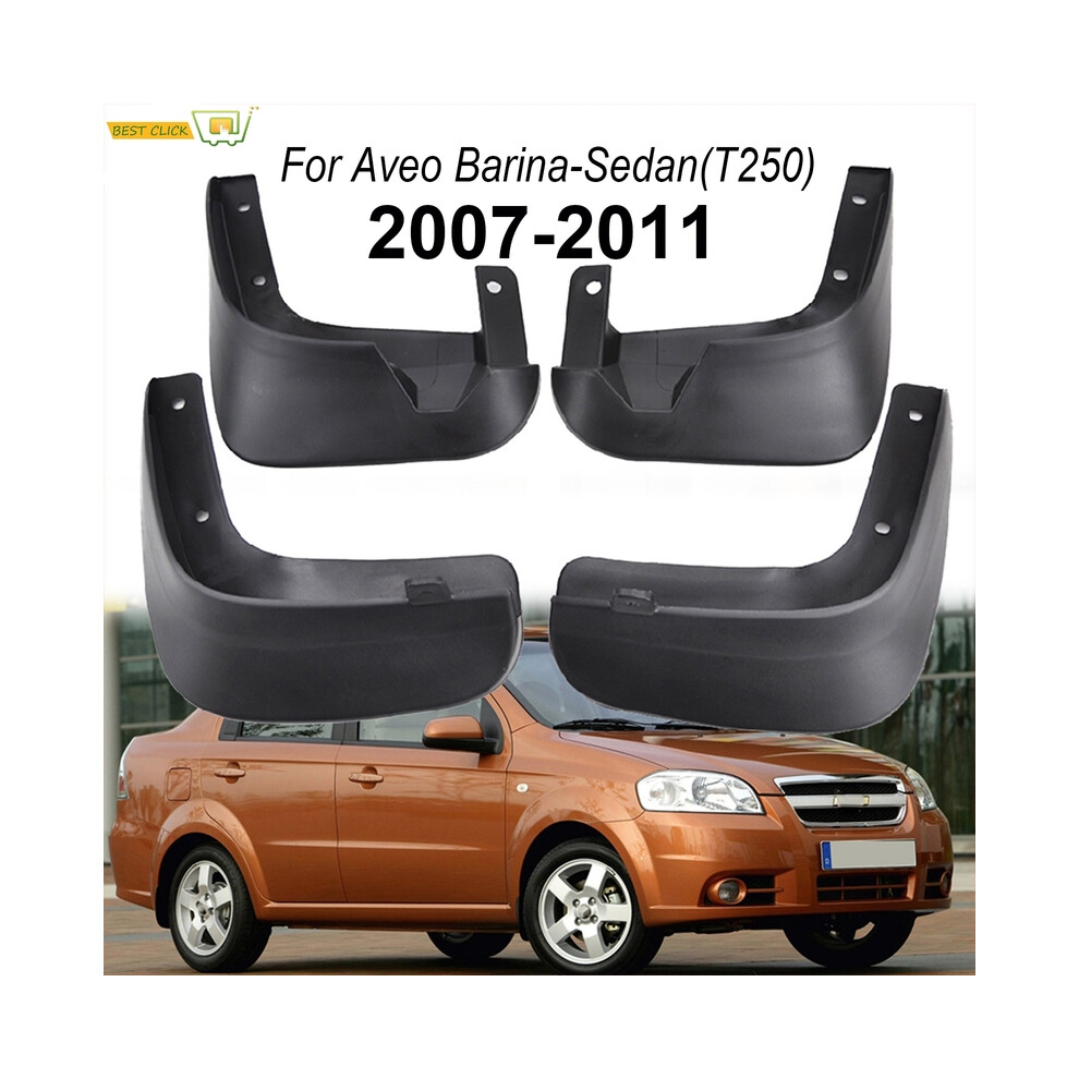 Mud Flaps For Chevrolet Aveo Sedan T250 2007-2011 Gentra Holden Barina 9486291562556