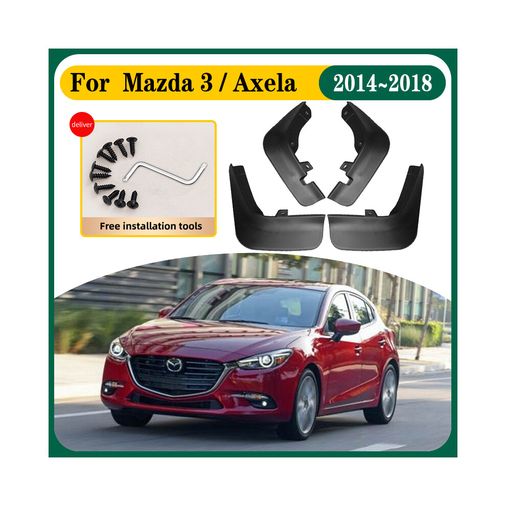 Car Mud Flaps For Mazda3 Bm Bn Mazda 3 Axela Sedan Hatchback Hatch M3 9486291562907