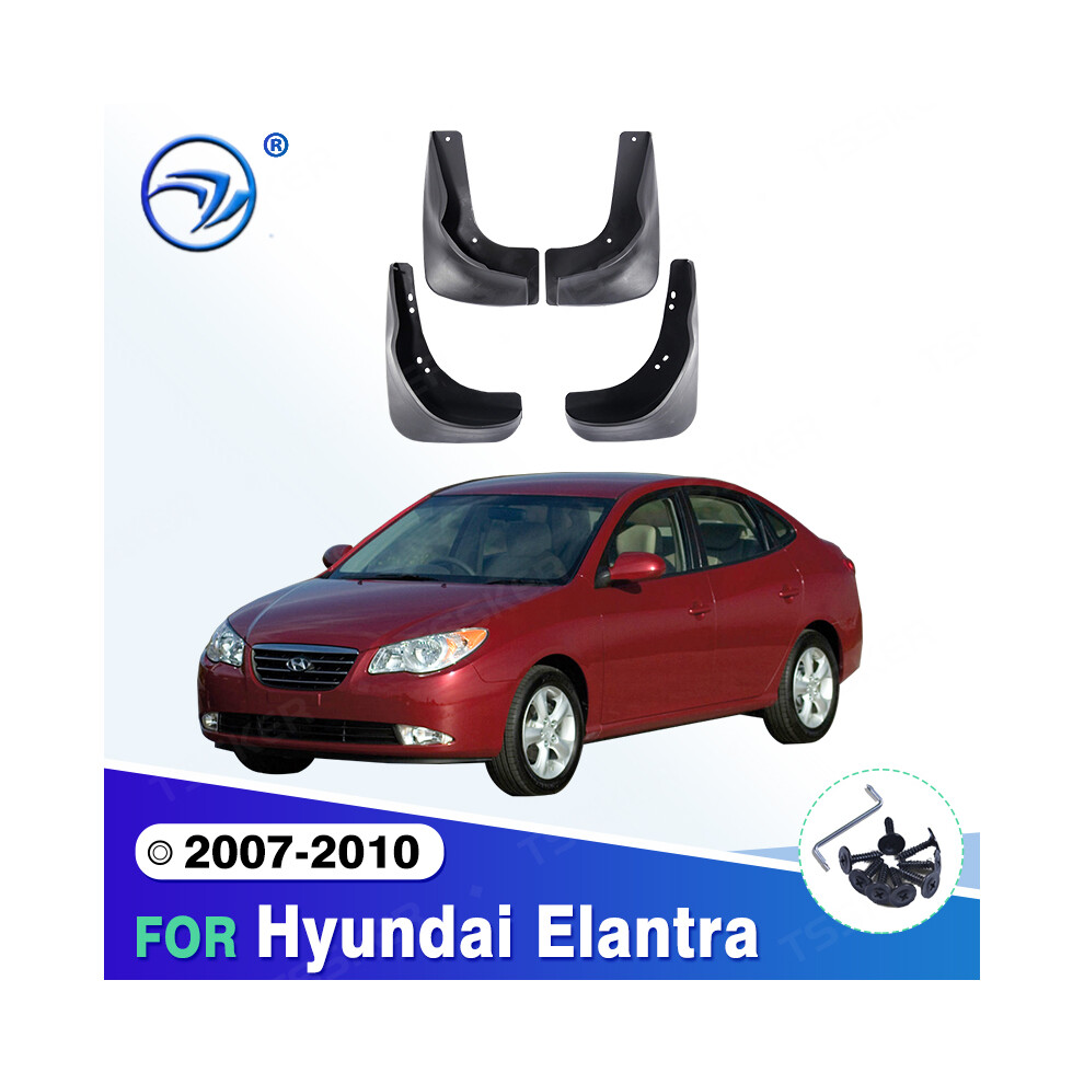4 Pcs Car Wheel Rear Mudguards For Hyundai Elantra Hd 2007 2008 2009 2010 9486291563737