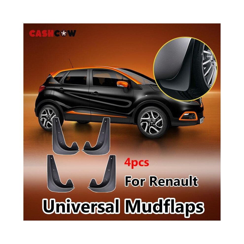 Set Universal Mudflaps Mud Flaps Flap Splash Guards Mudguard For Renault 9486291564413