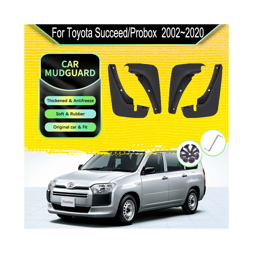 For Toyota Succeed Probox Xp50 Xp160 2002~2020 Car Mudguards 4Pcs Fender 9486291564543