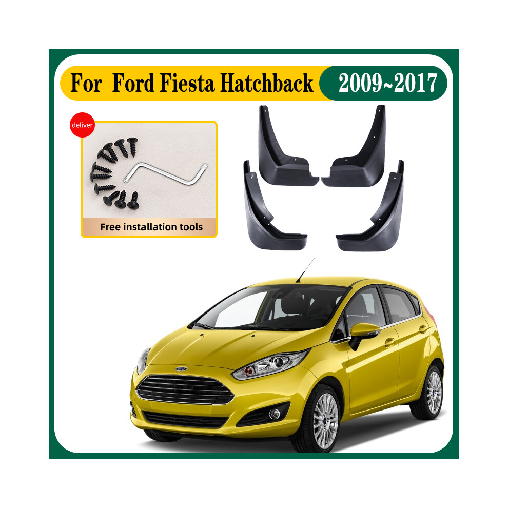 Anti-Splash Car Mudguards For Ford Fiesta 7 Mk7 Hatchback 2009~2017 Car 9486291564987
