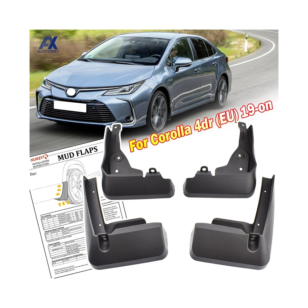 Set For Toyota Corolla E210 4Door Saloon Sedan 2019 2020 Front Rear Car 9486291564970