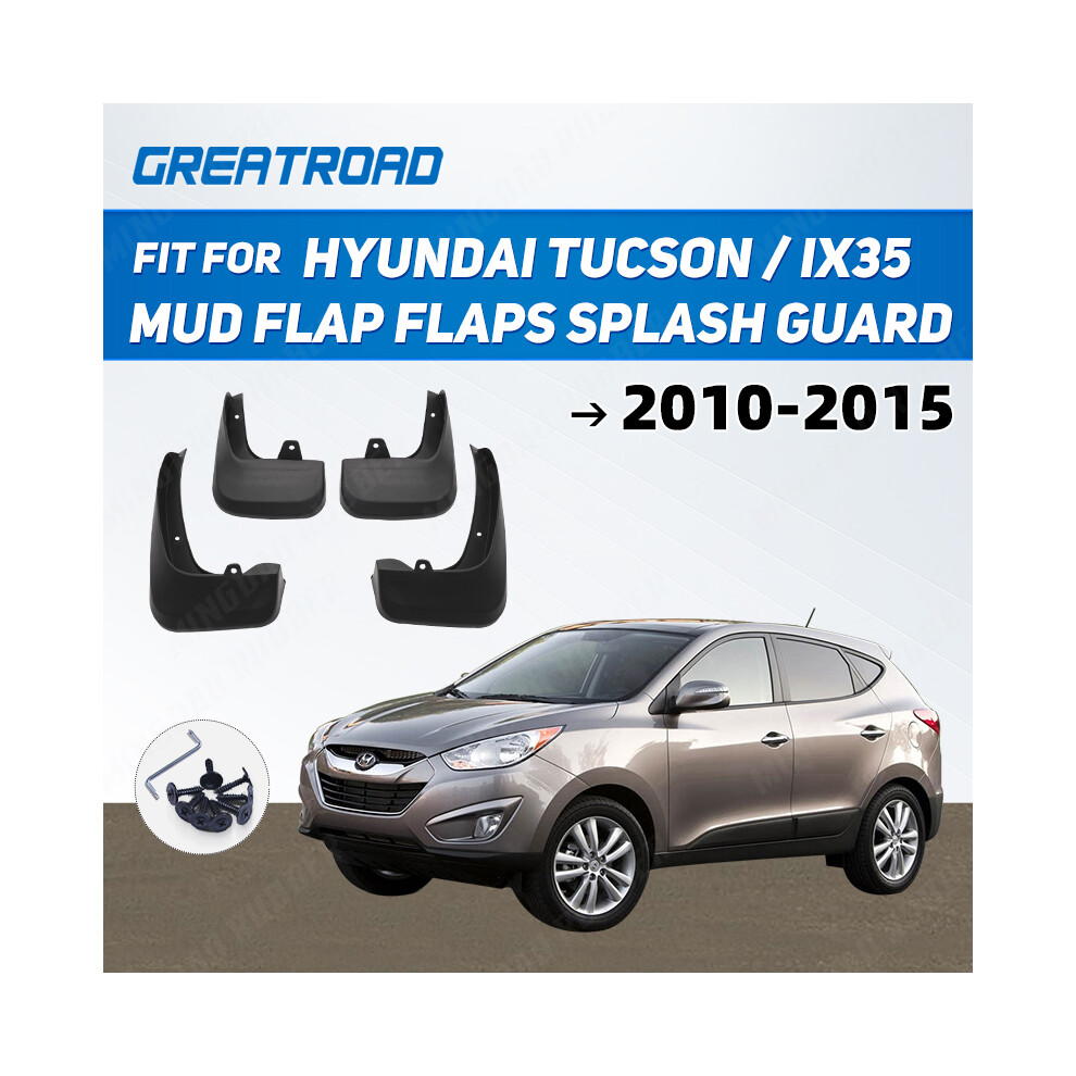 Mud Flaps 4Pcs/Set Fit For 2010 -2015 Hyundai Ix35 Mud Flap Flaps Splash 9486291565458