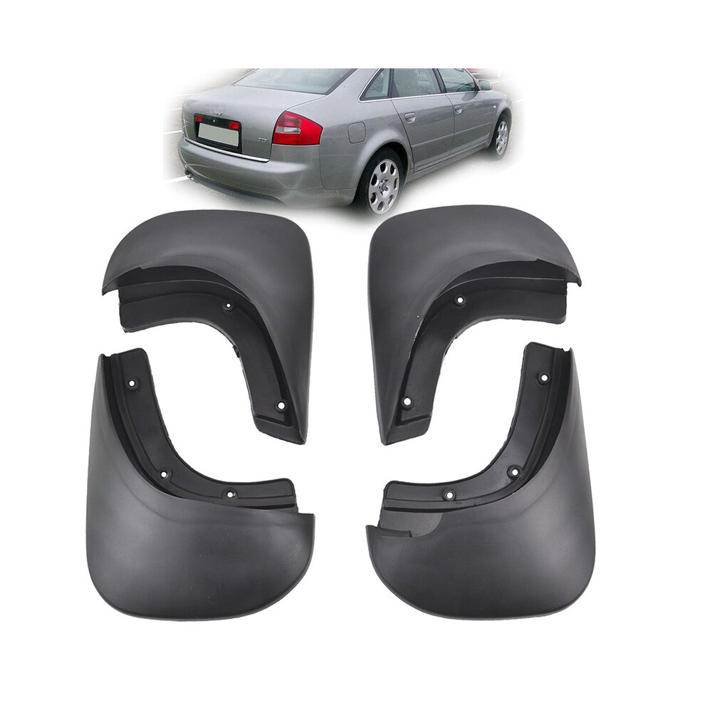 Set Mud Flap Fit For 1998~2005 Audi A6 C5 Sedan Mud Flaps Splash Guards 9486291565489