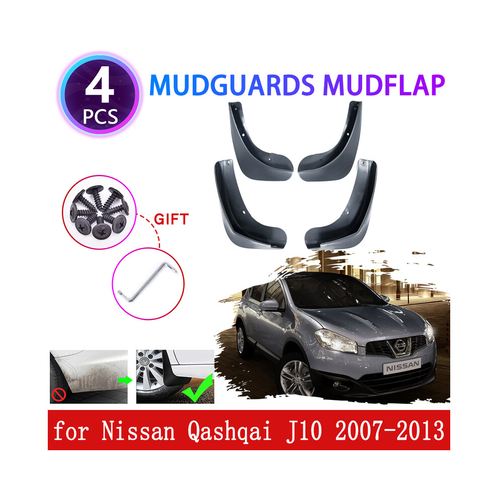 For Nissan Qashqai J10 2007 2008 2009 2010 2011 2012 2013 Mudguards Mudflaps 9486291565663