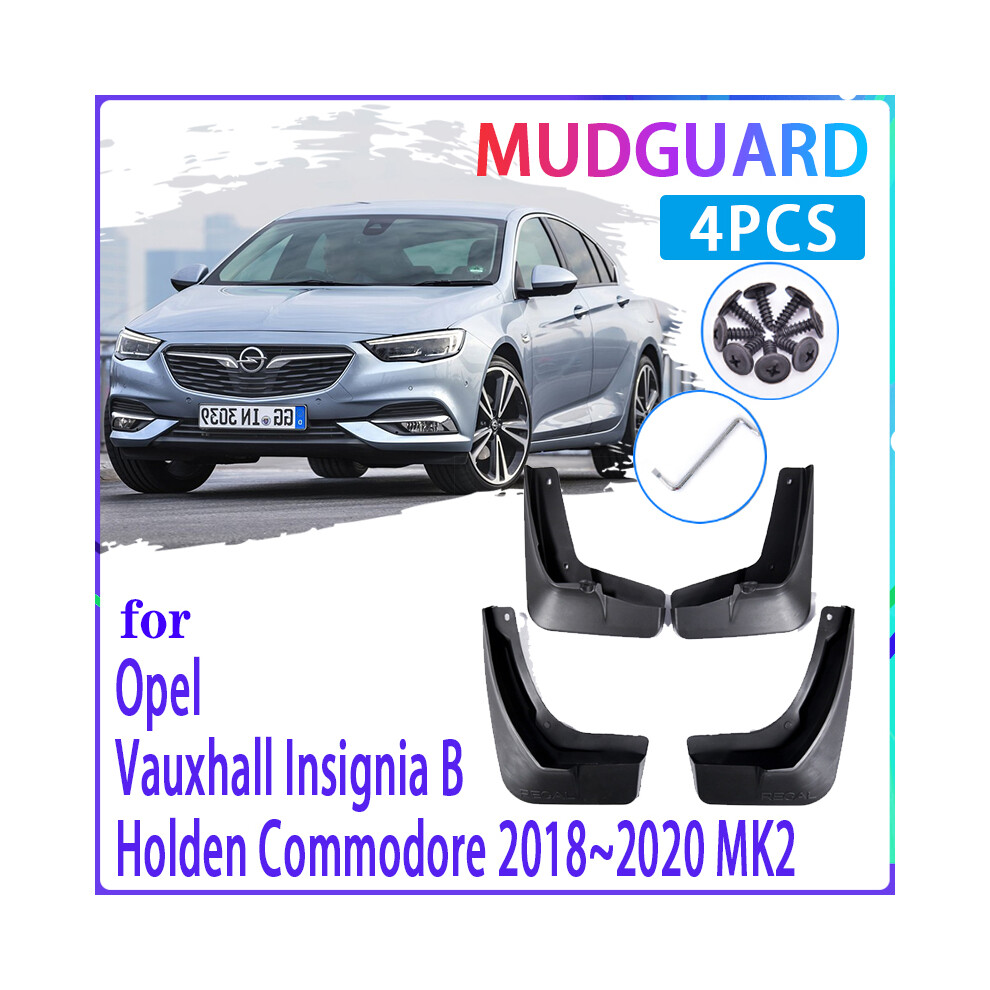 4 Pcs Car Mud Flaps For Opel Vauxhall Insignia B 2018 2019 2020 Mk2 Mudguard 9486291565656