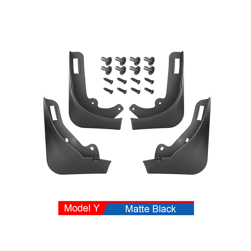 Mud Flaps For Tesla Model Y 2024 2023 - 2020 Splash Guards Matte Fender 9486291566035