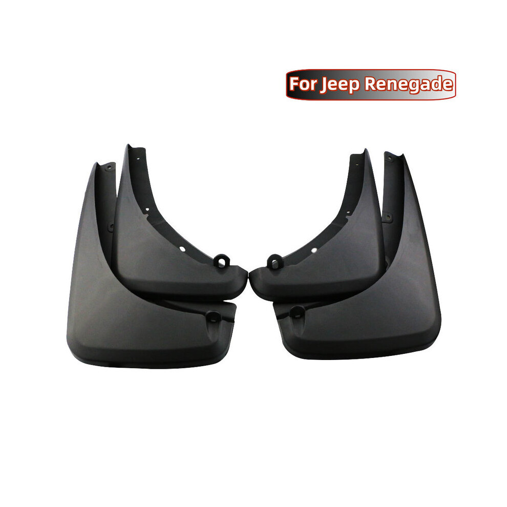 4Pcs/Set Car Mudflaps Splash Guards Mud Flap Mudguards Fender For Jeep 9486291565922