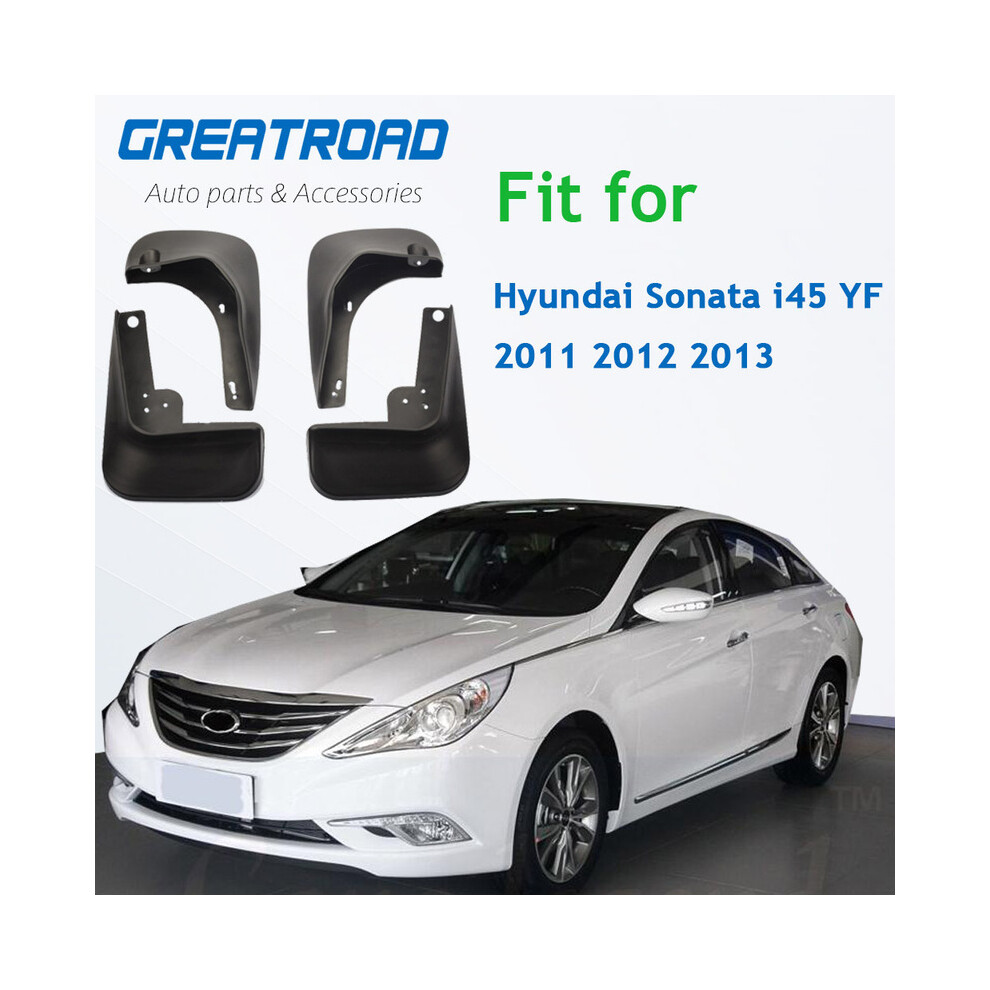 Styled Molded Car Mud Flaps For Hyundai Sonata I45 Yf 2011 2012 2013 Mudflaps 9486291565908