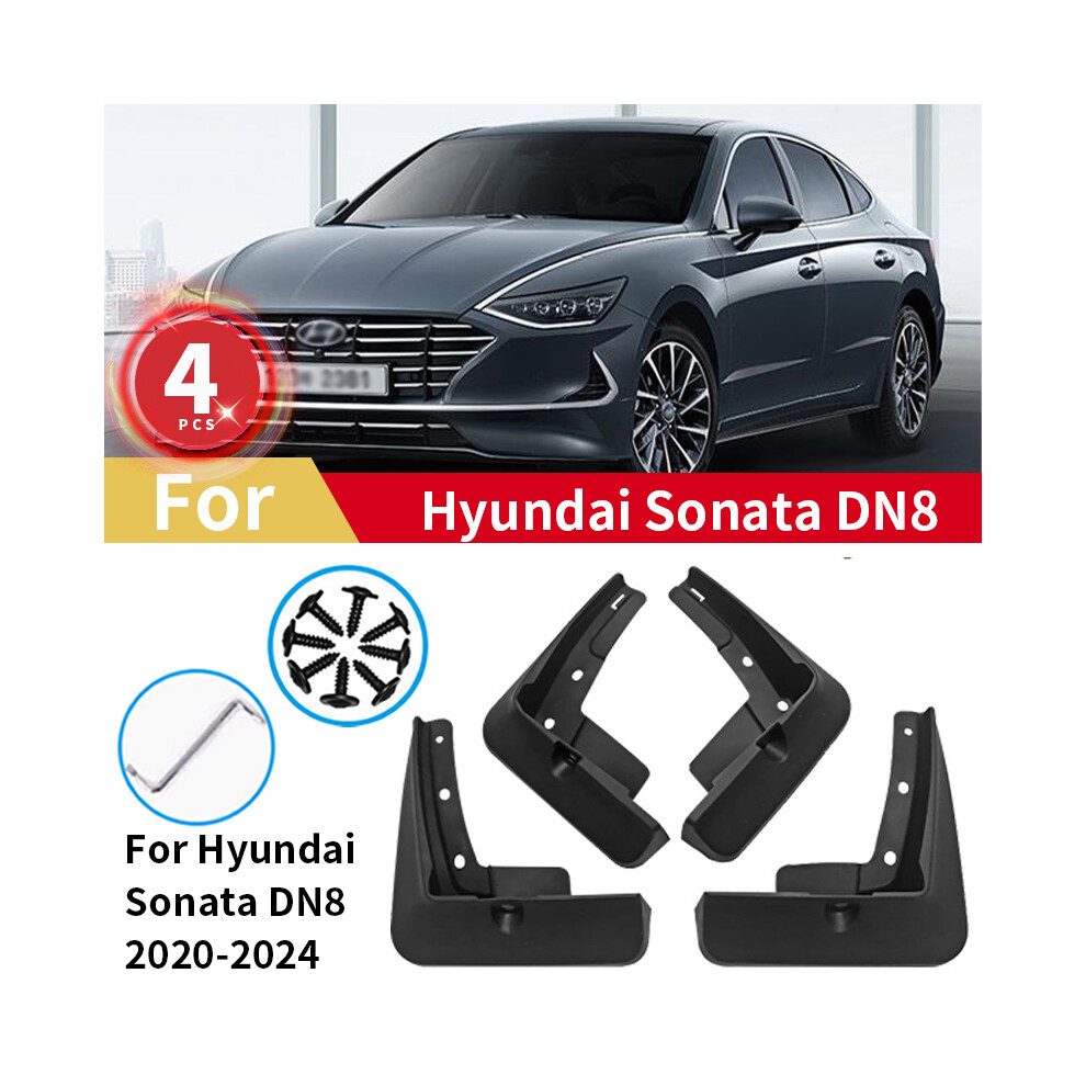 Mudguards For Hyundai Sonata Dn8 10Th Mud Flaps 2020 2021 2022 2023 2024 9486291566127