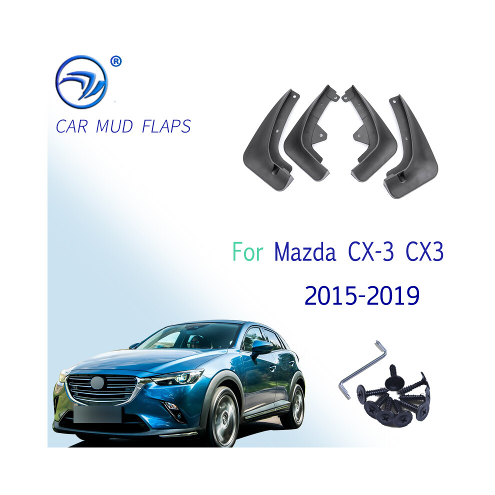 Car Mudguards For Rear Mudguards Mudguard Splash Guards For Mazda Cx-3 9486291566554