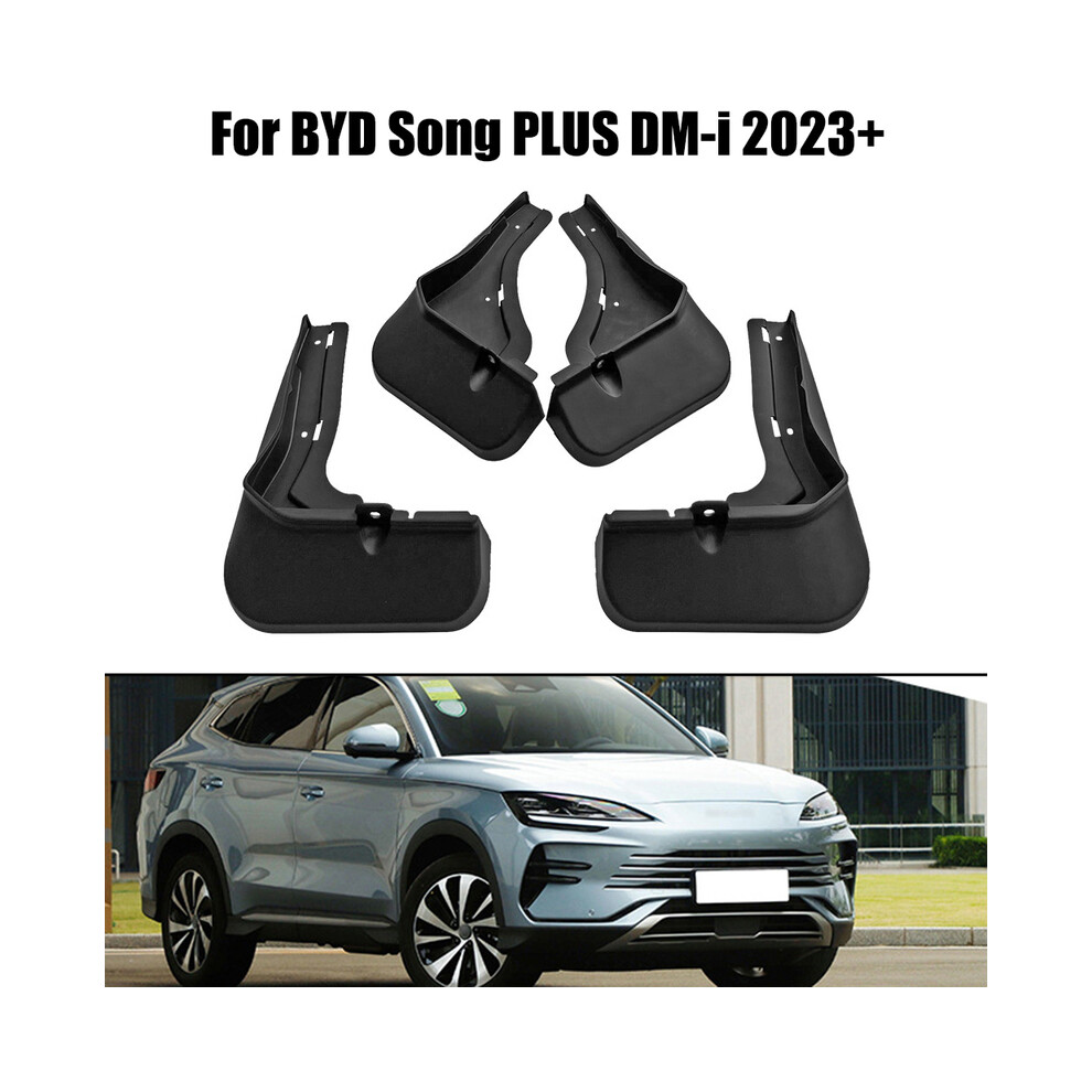 1Set New For Byd Song Plus Dm-I 2023+ Auto Mudguards Splash Guards Mud 9486291566509