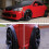 4PCS Universal Car Wheel Fender Flares Flexible Yet Durable Polyurethane 3