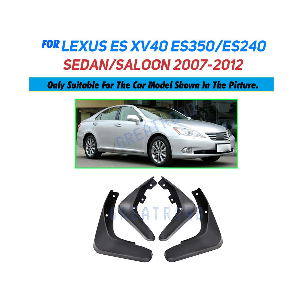 For Lexus Es Es350 Es240 2007-2012 Mudflaps Splash Guards Front Rear Mud 9486291566721