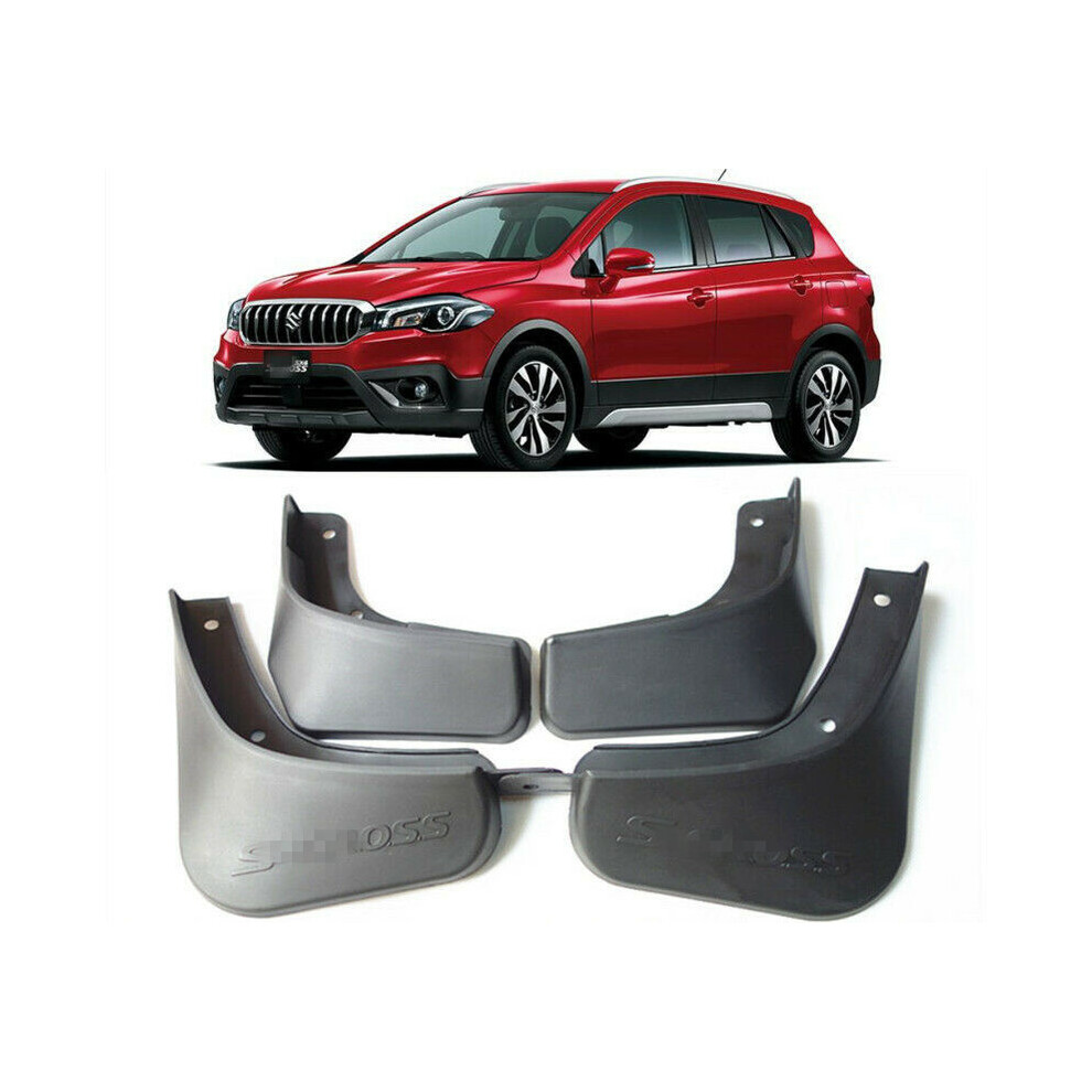 4X Front Rear Car Mudflaps Mudguards Splash Guards Mud Flap For Sui Sx4 9486291567414
