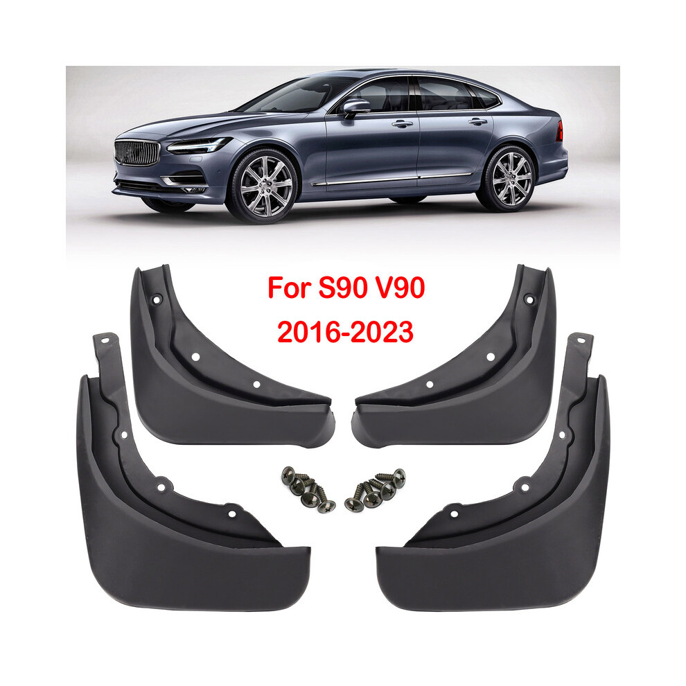 Set Car Mudflaps For Volvo V90 S90 2016 - 2023 Mud Flaps Splash Guard 9486291568756
