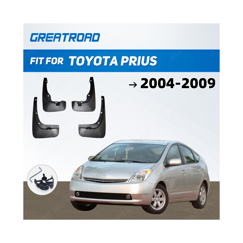 Car Mud Flaps For Toyota Prius 2004 2005 2006 2007 2008-2009 Mudflaps 9486291569739