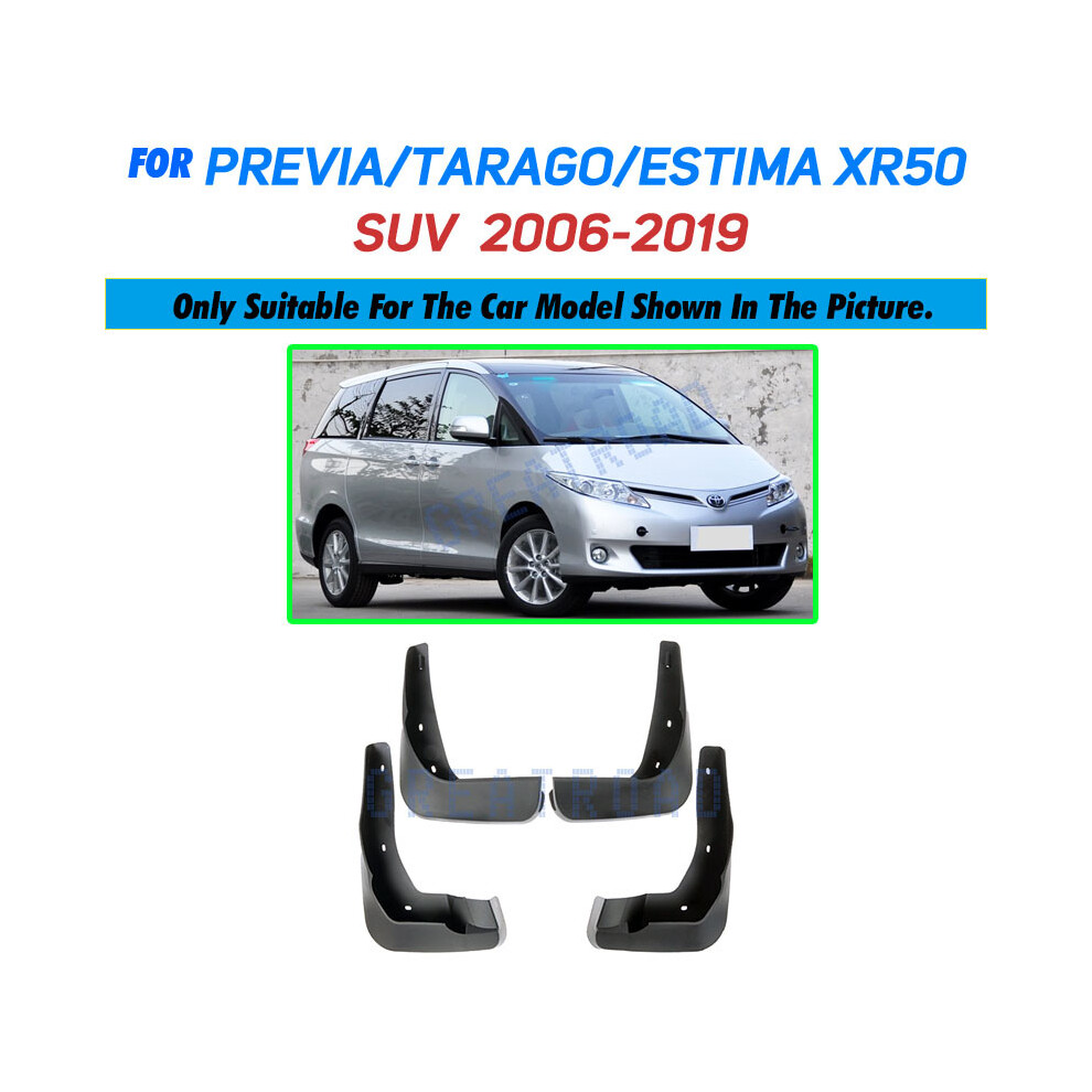 Car Mudflap For Toyota Previa Xr50 2006-2019 Estima Tarago Fender Mud 9486291570117
