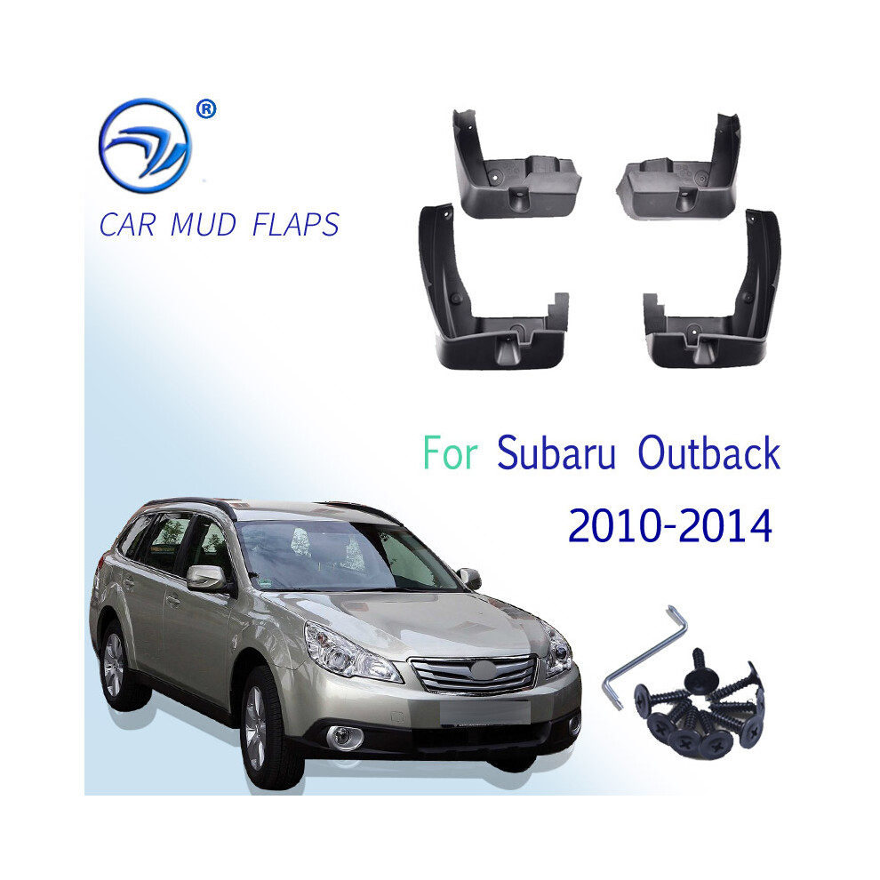 Set Car Mud Flaps For Subaru Outback 2010-2014 Mudflaps Splash Guards 9486291571206