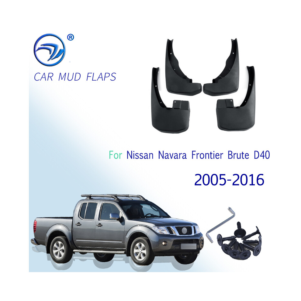 Mudflap For Nissan Navara Frontier Brute D40 2005~2016 Fender Mud Guard 9486291573033