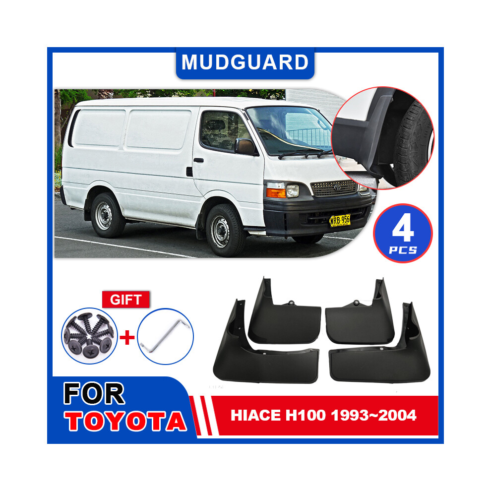 For Toyota Hiace H100 Commuter Granvia Hiclass 1993~2004 Mudguards Mudflaps 9486291573002