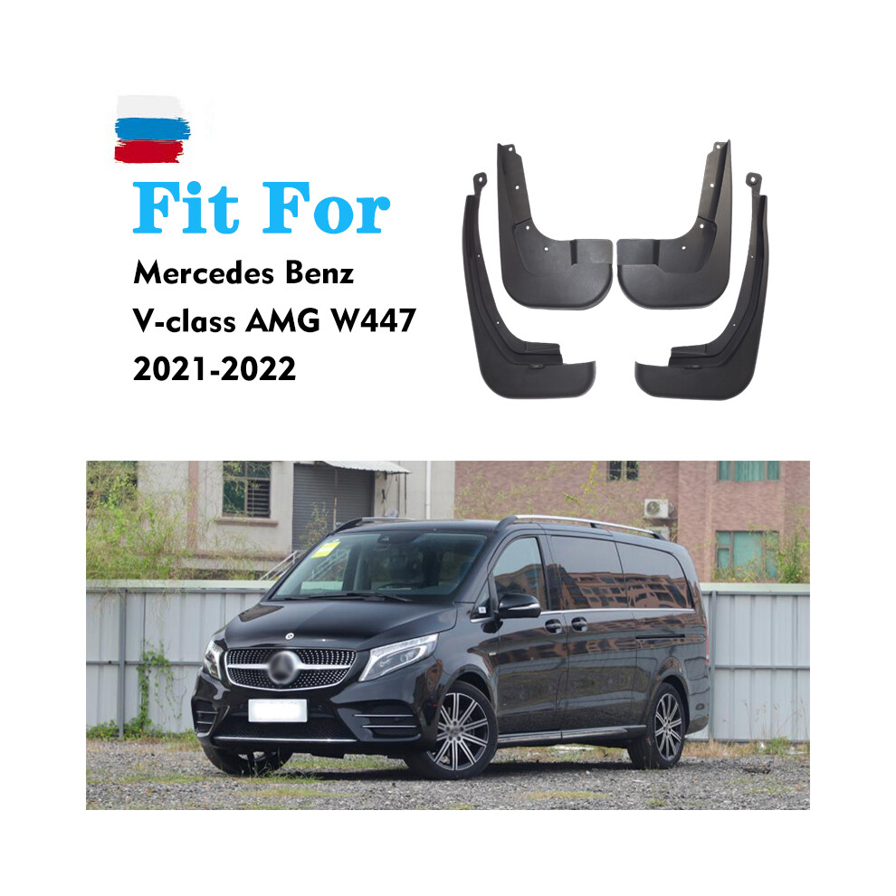 For Mercedes Benz V-Class W447 Amg Mudguard Fender Mudflaps Guard Splash 9486291573507