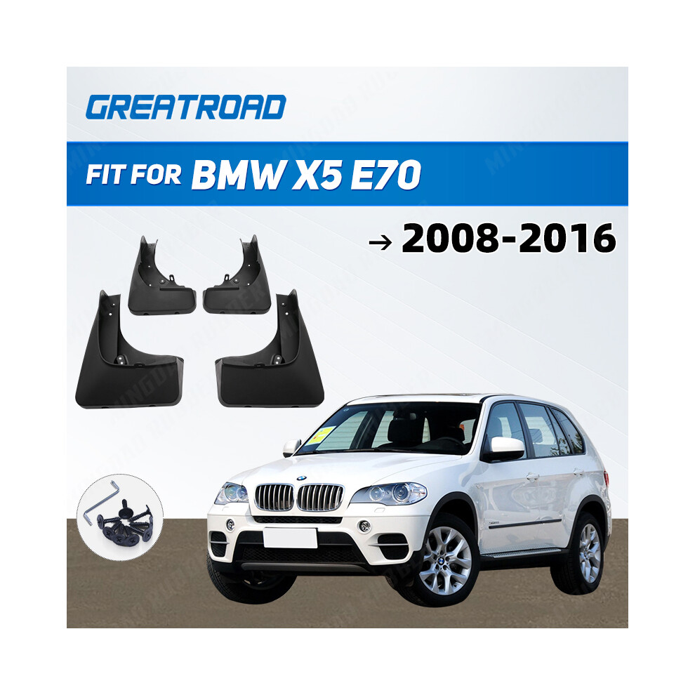 Car Fender Flares Mud Sludge Splash Guards For Bmw X5 E70 2008-2016 Mud 9486291573873