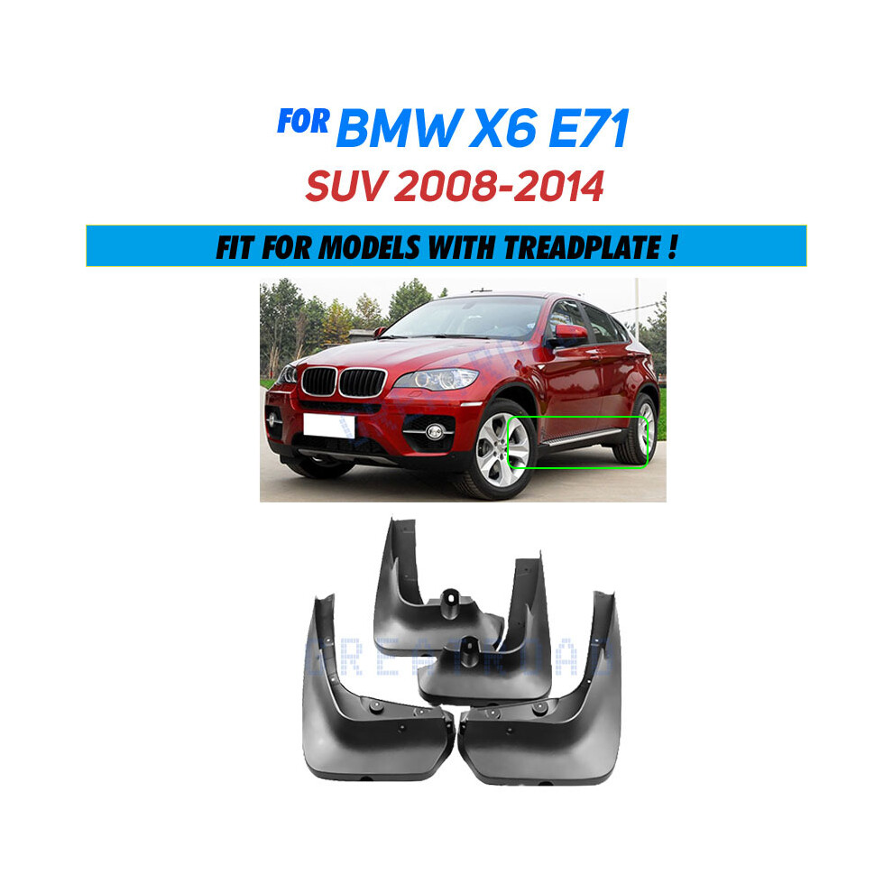 Car Mud Flaps Mudflap For Bmw X6 E71 2008~2014 Fender Mud Guard Flap Splash 9486291574238