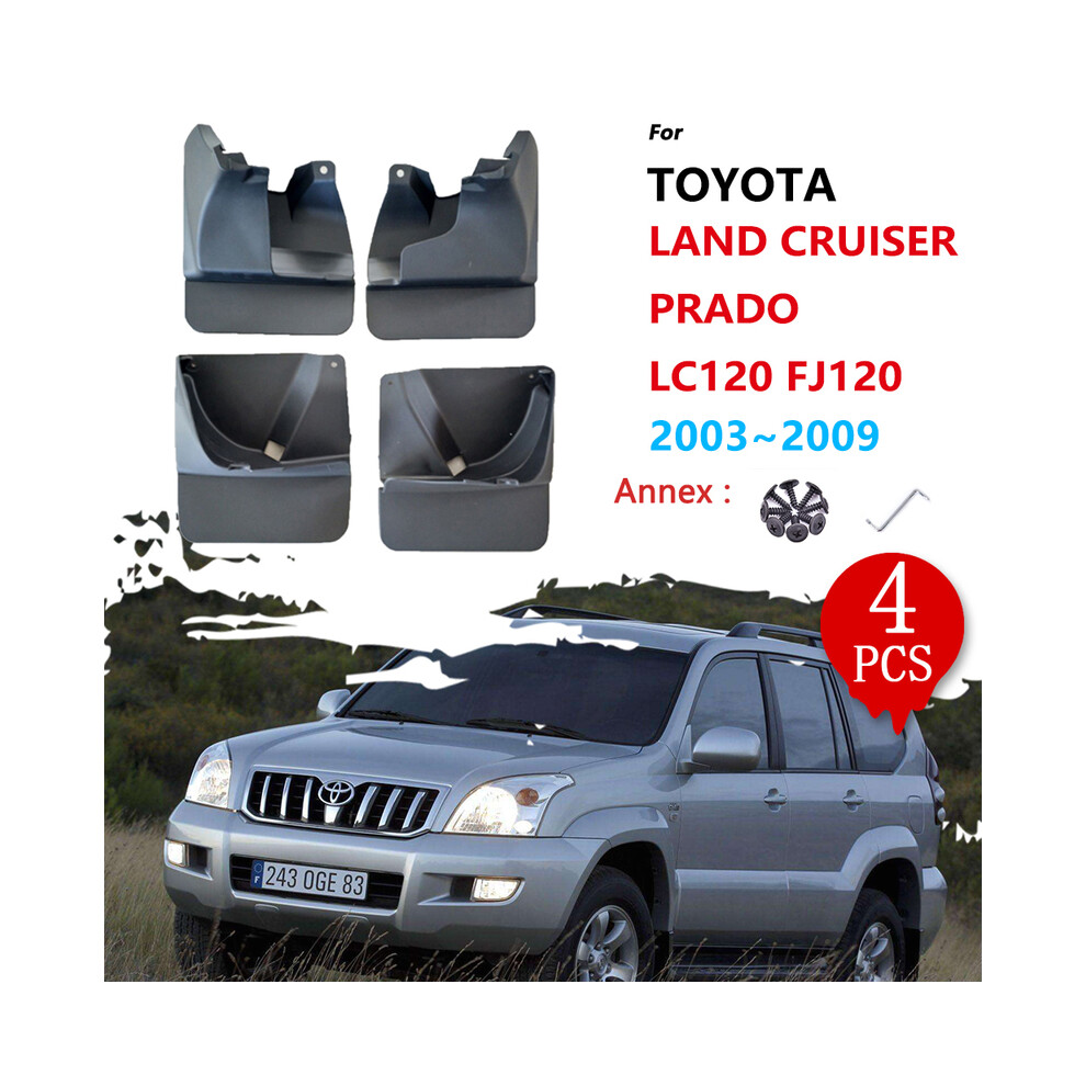 Car Mudflap For Toyota Land Cruiser Prado Lc120 Fj120 2003~2009 3Rd Gen 9486291573941