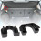 Rear Boot Trunk Load Cover Parcel Shelf Clips Bracket Mount for Ford Focus 1