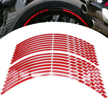 Car Wheel Rims Protectors Decor Strip Tire Guard Line Bicycle Decals Motorcycle