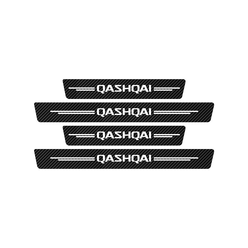 4X Car Door Threshold Sill Sticker For Nissan Qashqai J10 J11 J12 2013 9486291587740
