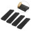 4pc Set Garage Car Door Protector Wall Corner Bumper Guard Foam Block 3