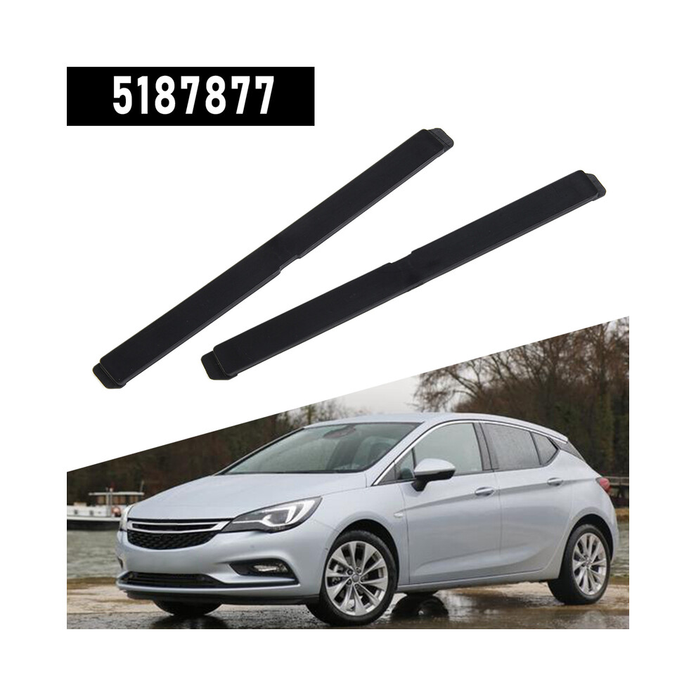 2Pcs Plastic Cover Roof Carrier For Opel Astra H 51 87 877 51 87 878 Front 9486291593826
