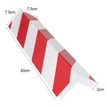 2Pcs Garage Wall Protector Foam Edge Corner Bumper Guard Self-adhesive